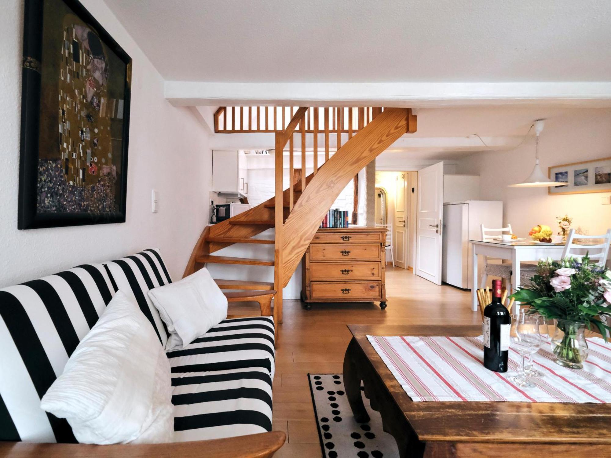 Hafenblick Ferienwohnung In Der Altstadt Mit Parkplatz Flensburgo Exterior foto